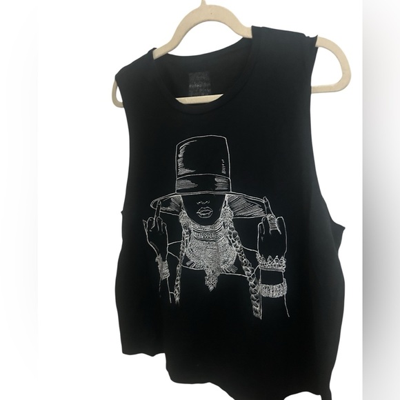Beyoncé reformation 2016 tour official cutoff tank size M - Picture 1 of 6